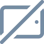 Tablet Slash SVG Icon